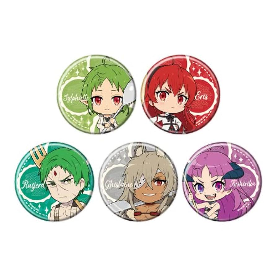 無職転生　缶バッジグッズセット GOODS | TVアニメ「無職転生 ～異世界行ったら本気だす～」公式